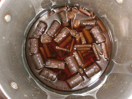 牛蒡の養老煮 経過_a0203003_18142487.jpg