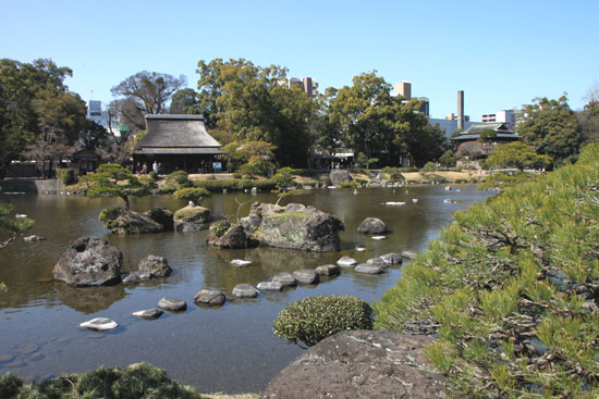 熊本で梅を愛でる1 水前寺公園_e0048413_19112385.jpg