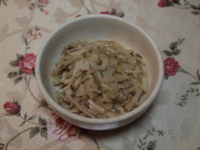 菊芋の塩麹炒め_c0116915_23591777.jpg