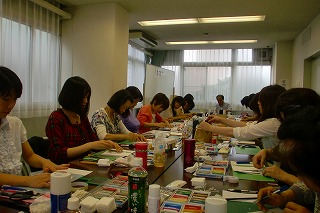 パステル和(NAGOMI)アート 1DAYスクーリング_c0200917_22141855.jpg