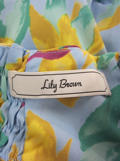 リリーブラウン  Lily Brown  フラワーハイウエストキュロット_e0076692_1164711.jpg