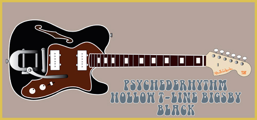 来月「Hollow T-Line with Bigsby #002」を3本発売します!_e0053731_17531291.jpg