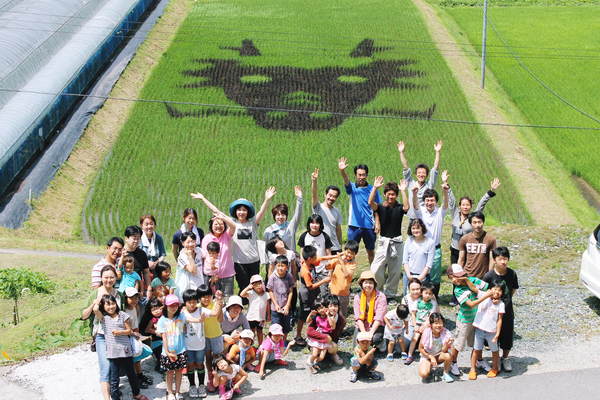 藤若農産のH24田んぼアート~生き物観察・交流会編~_b0281312_15154594.jpg