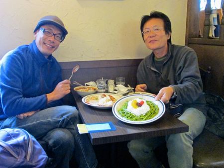 名古屋『マウンテン』という所で『甘口抹茶小倉スパ』なる物を食う_b0051109_11421438.jpg