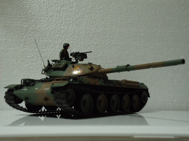 タミヤ・陸上自衛隊74式戦車 : 燃やせないごみ研究所