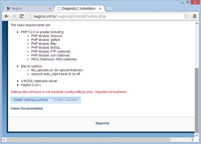 nagiosQL を SUSE Linux にインストール_a0056607_14266100.jpg