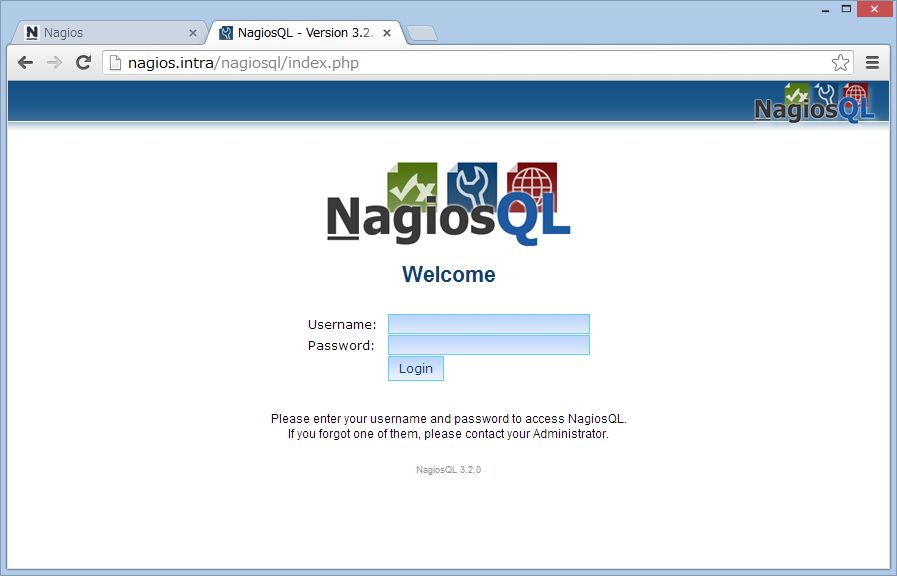 nagiosQL を SUSE Linux にインストール_a0056607_164847.jpg
