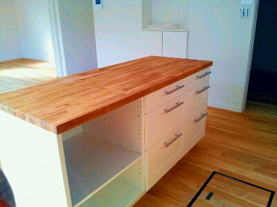 キッチンカウンター 作業台 Ikea Kitchin