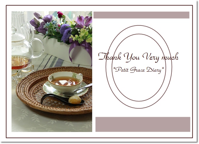 おうちティーパーティー 紅茶コーディネーター合格 Petit Grace Diary