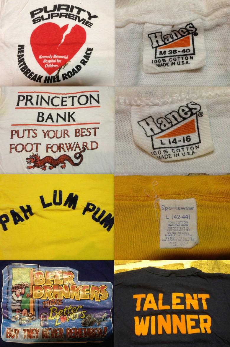 神戸店3月6日(水)VintageTシャツ入荷日!②ずらっと並んだヴィンテージTシャツ!(T.W.神戸店)_c0078587_1445285.jpg