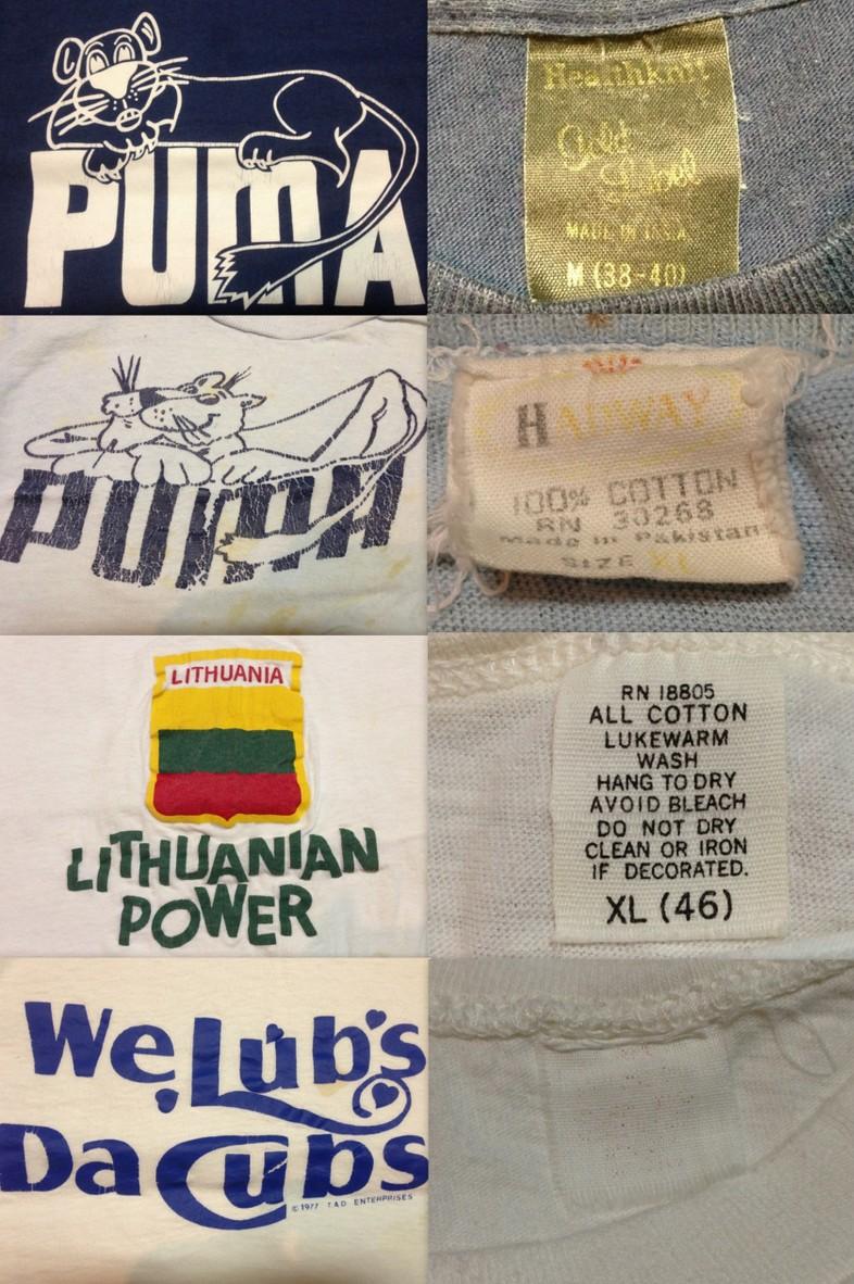 神戸店3月6日(水)VintageTシャツ入荷日!②ずらっと並んだヴィンテージTシャツ!(T.W.神戸店)_c0078587_14453629.jpg