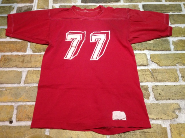 神戸店3月6日(水)VintageTシャツ入荷日!③フットボールT+S/Sスウェット+ベースボールシャツ!(T.W.)_c0078587_16401986.jpg