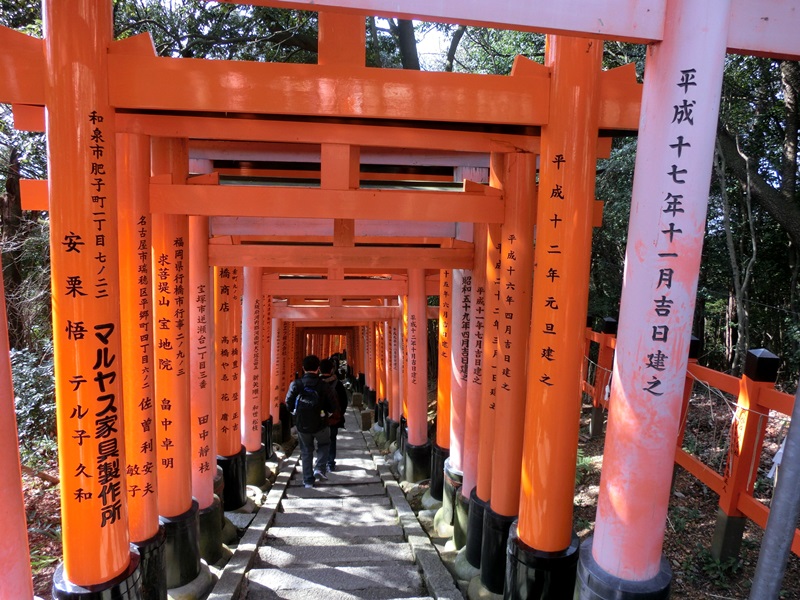 春の初めに、京都旅行３　伏見稲荷神社_e0190698_953366.jpg