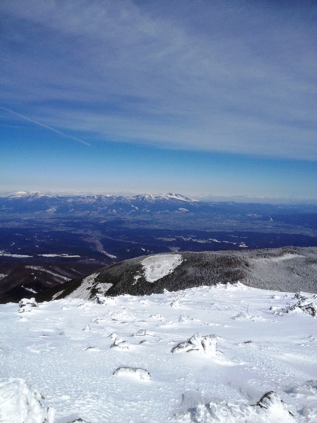 蓼科山の山頂から_c0177814_2140829.jpg