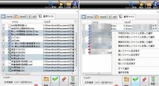 重複ファイルを削除するソフト Filemany デジの目 重複ファイルを削除するソフト Filemany デジの目