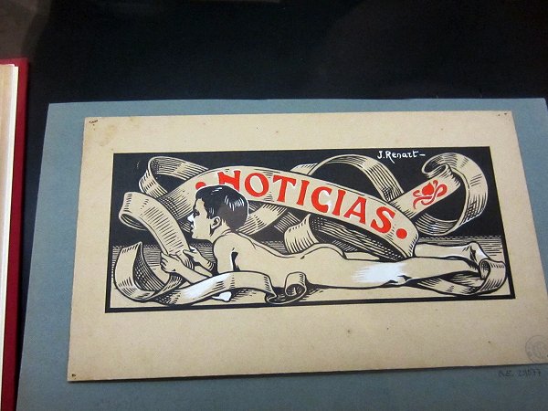 カタルーニャ州立図書館の展示会2_b0064411_5265229.jpg