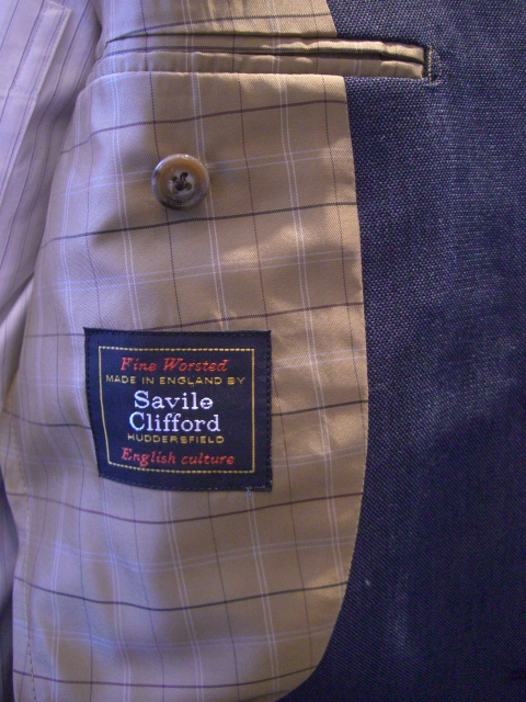 Savile Cliffordの3PLYジャケット_c0168223_11405173.jpg
