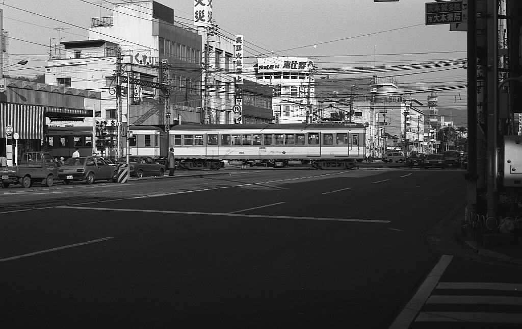 1983年2月13日伊予鉄道大手町クロス_f0203926_22231034.jpg