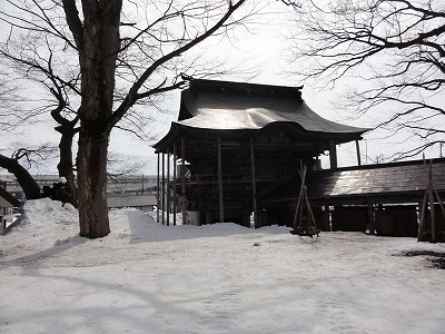 裸押し合い祭りが終わりました 静かな境内_a0084753_1491071.jpg