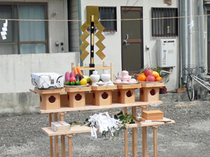 地鎮祭 JJ Town市岡_a0242238_14235774.jpg
