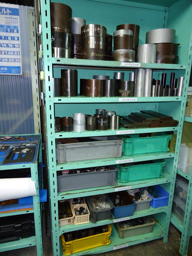 治具置場の棚の整理をいたしました_e0132350_18471361.jpg