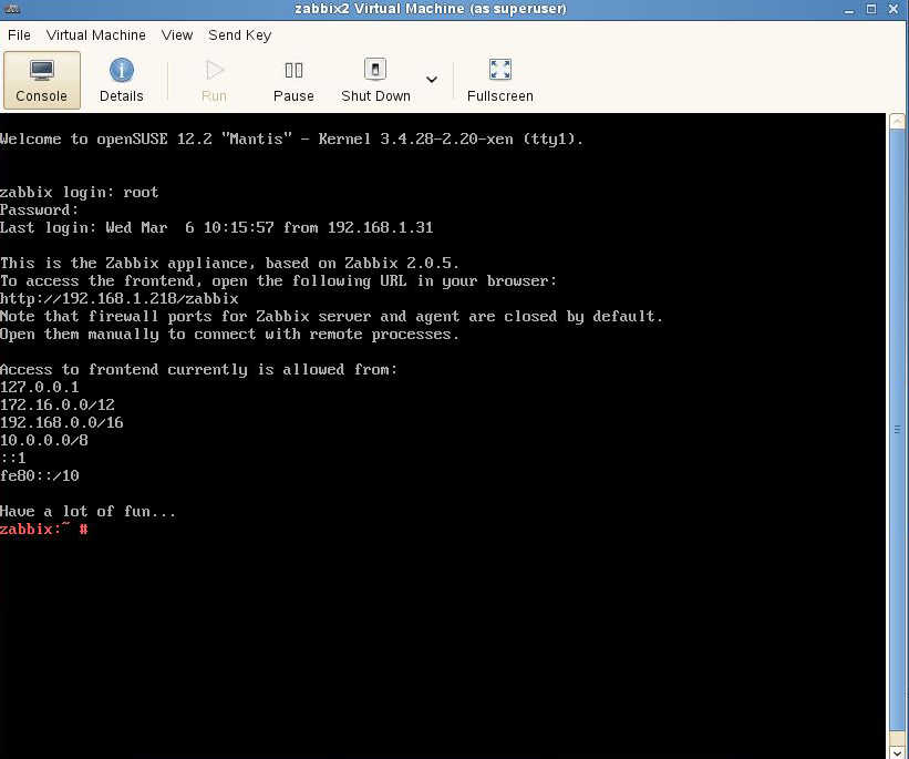 SUSE Studio から Zabbix 管理ツールの導入_a0056607_155555.jpg