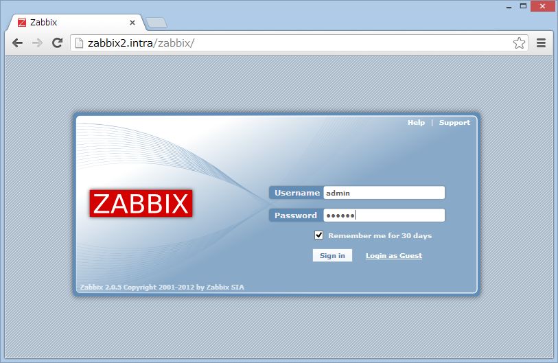 SUSE Studio から Zabbix 管理ツールの導入_a0056607_1565721.jpg