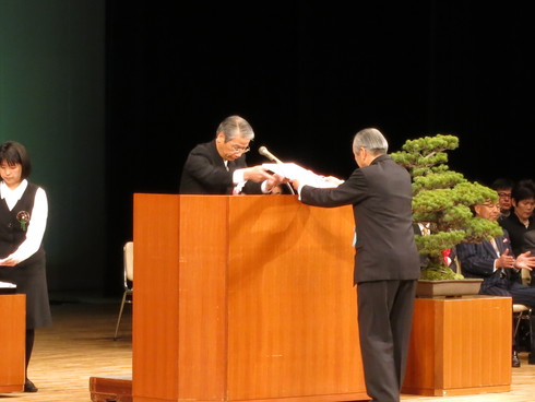 平成２４年度姫路市好古学園大学校卒業式・修了式_c0149152_1227340.jpg