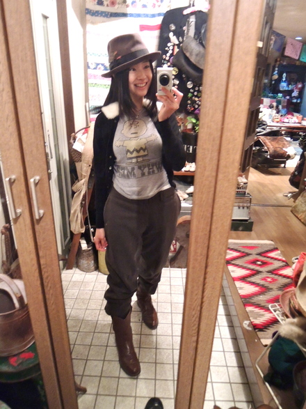 冷えとりファッション いわおの冬の装い 9 いわおの日々ing 夢見る頃がとっくに過ぎ去っても