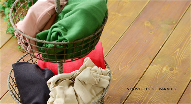 NOUVELLES DU PARADIS GIZAコットンボートネックプルオーバー _f0051306_194221100.jpg