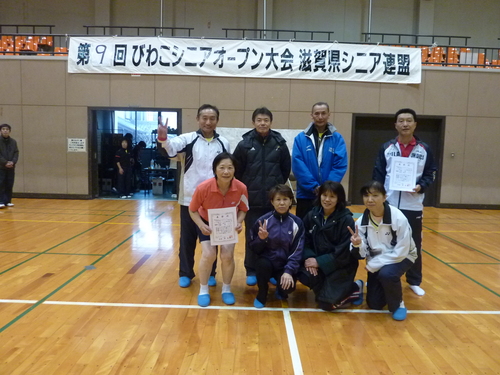第９回びわこシニアオープンバドミントン大会 Masa Youのバド日記
