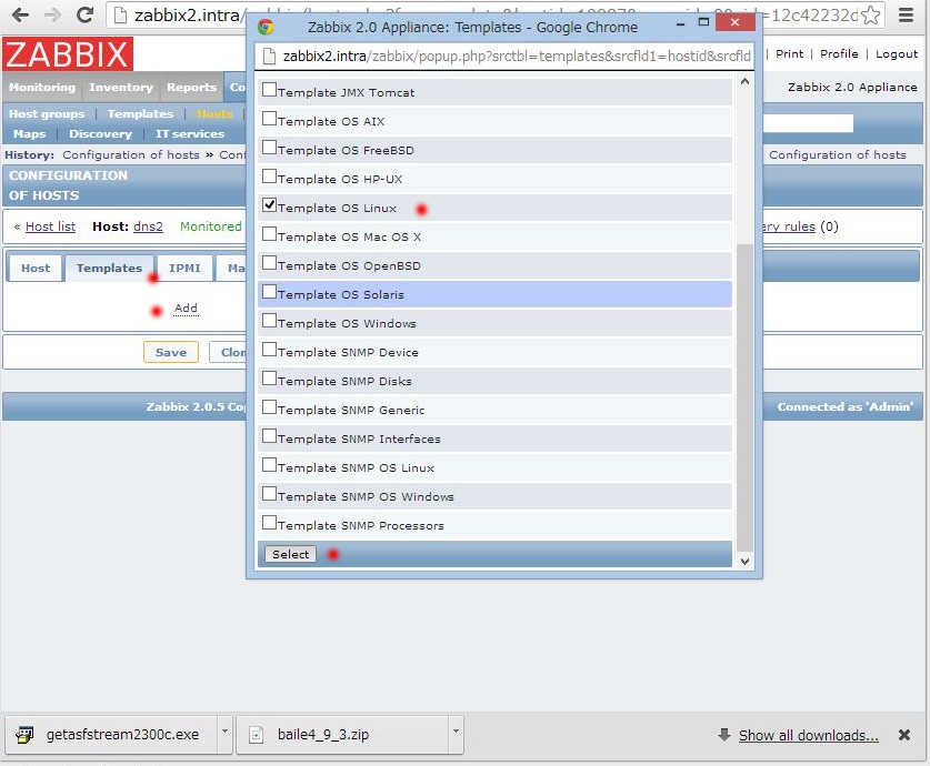 Zabbix2 で linux サーバーを管理する_a0056607_7251971.jpg