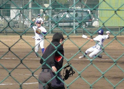 日体大対駒澤大 3月9日 オープン戦・前半_b0166128_11402045.jpg