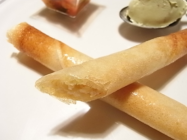 ずわい蟹のパートブリック包み焼き_b0145846_18574611.jpg