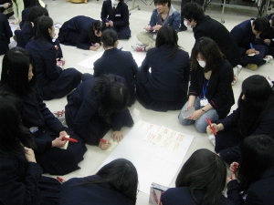新潟県立新潟商業高等学校にてWS『Why do we study?』を行いました。_c0167632_13235574.jpg