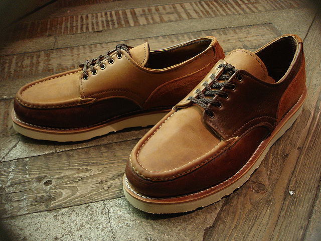 NEW : RUSSELL MOCCASIN CO. [\"PREMIER\" COUNTRY OXFORD]&[FISHING OXFORD / Chromexell ] !!_a0132147_4105212.jpg