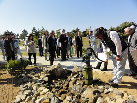 せんなん里海公園人工磯浜検討会（カニの道視察）_c0108460_21523736.jpg