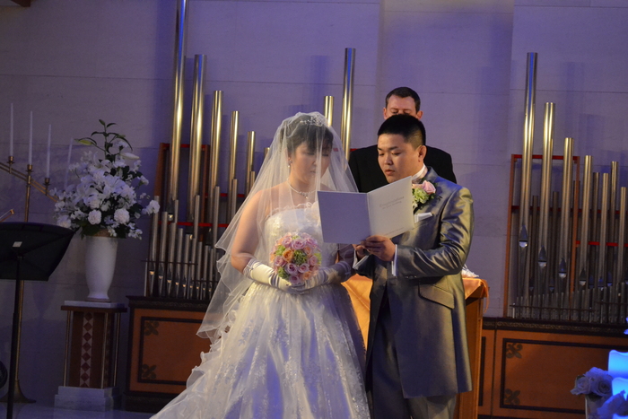 加藤くん＆森ちゃん結婚式♡～チャペル編_d0108569_17361759.jpg