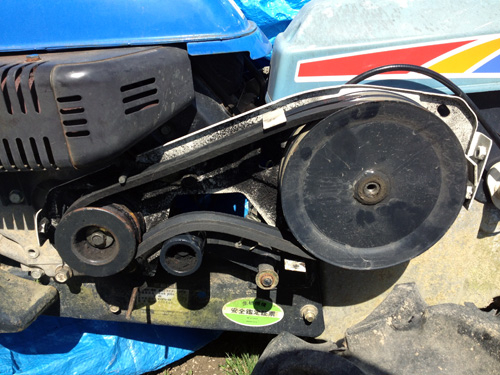 Vベルト交換 良え畝のブログ