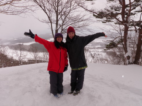 はじめてのスノーシュー&雪山登山_d0122797_23504117.jpg