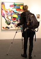 NY最大の美術展覧会「アーモリー・ショー」 The Armory Show(会場の雰囲気編)_b0007805_6414389.jpg