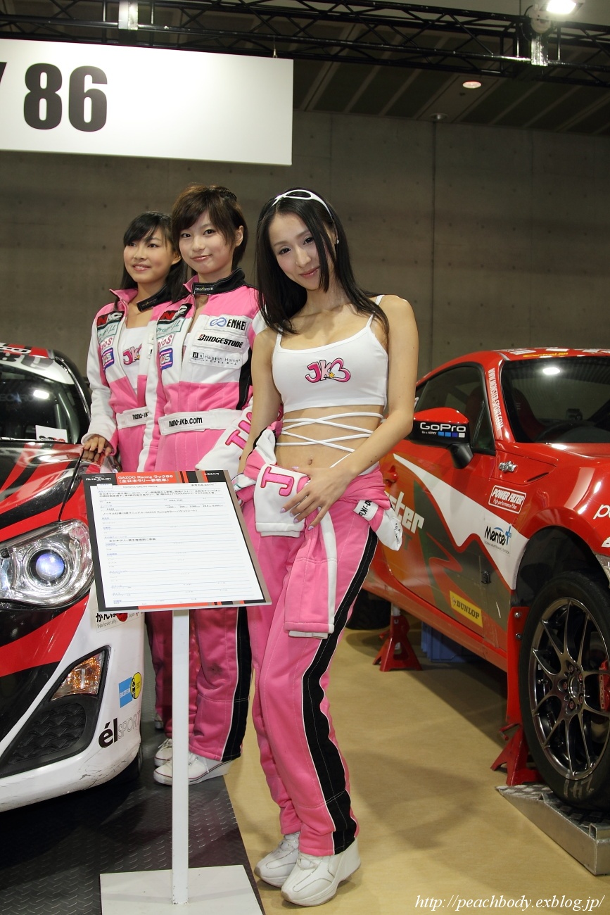 女子カート部（JKB）黒澤恵里 さん（86 ＆ BRZ WORLD ブース）_c0215885_22203775.jpg