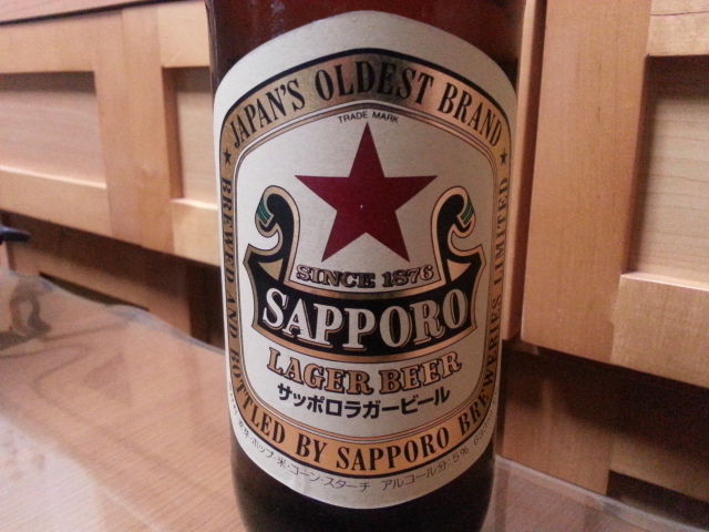 今夜のビールVol.33 サッポロラガービール(赤星)大瓶¥315_b0042308_0243548.jpg