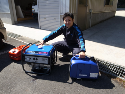 発電機を試運転_a0154110_14465779.jpg