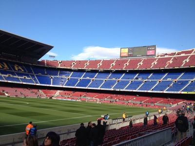 スペインたび8  サッカー観戦！_a0133122_2050117.jpg