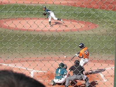 専修大対法政大 3月12日 オープン戦・後半_b0166128_0323179.jpg
