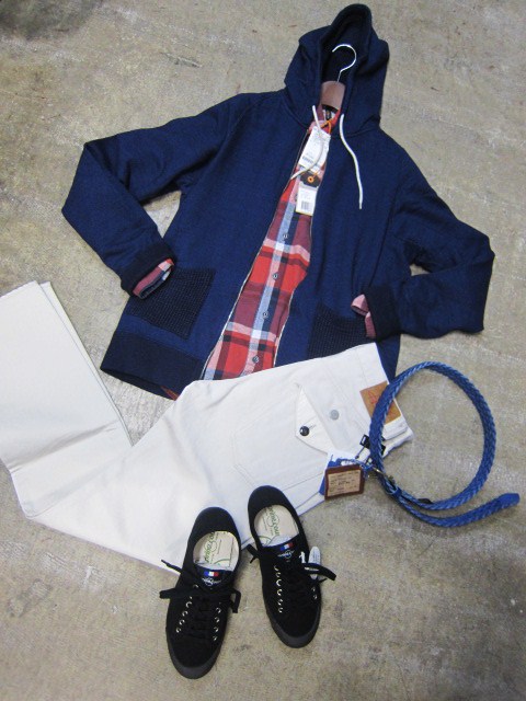 パーカ♪ PARKA♪♪ HOOD♪♪♪ Indigo ZIP PARKA ・・・ SUNNY SPORTS_d0152280_2203931.jpg