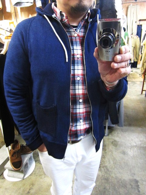 パーカ♪ PARKA♪♪ HOOD♪♪♪ Indigo ZIP PARKA ・・・ SUNNY SPORTS_d0152280_2231669.jpg