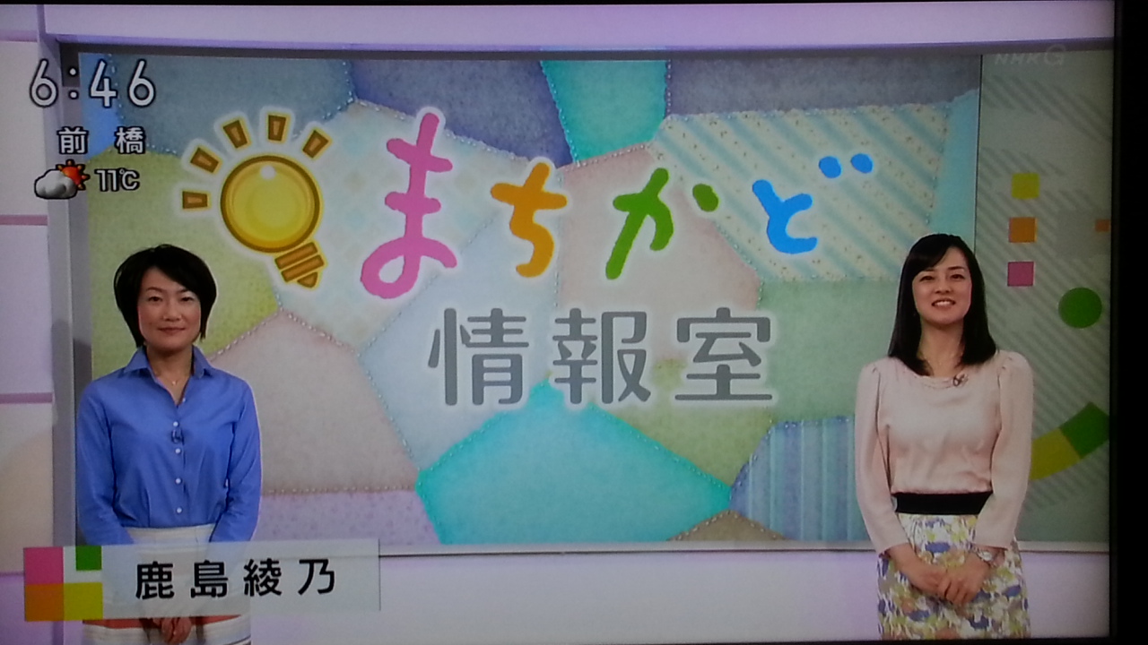 お誕生日おめでとう! NHKおはよう日本 まちかど情報室_b0042308_159028.jpg