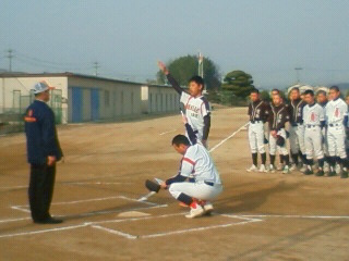 久松ライオンズ旗争奪中学校野球大会_a0071926_1952263.jpg